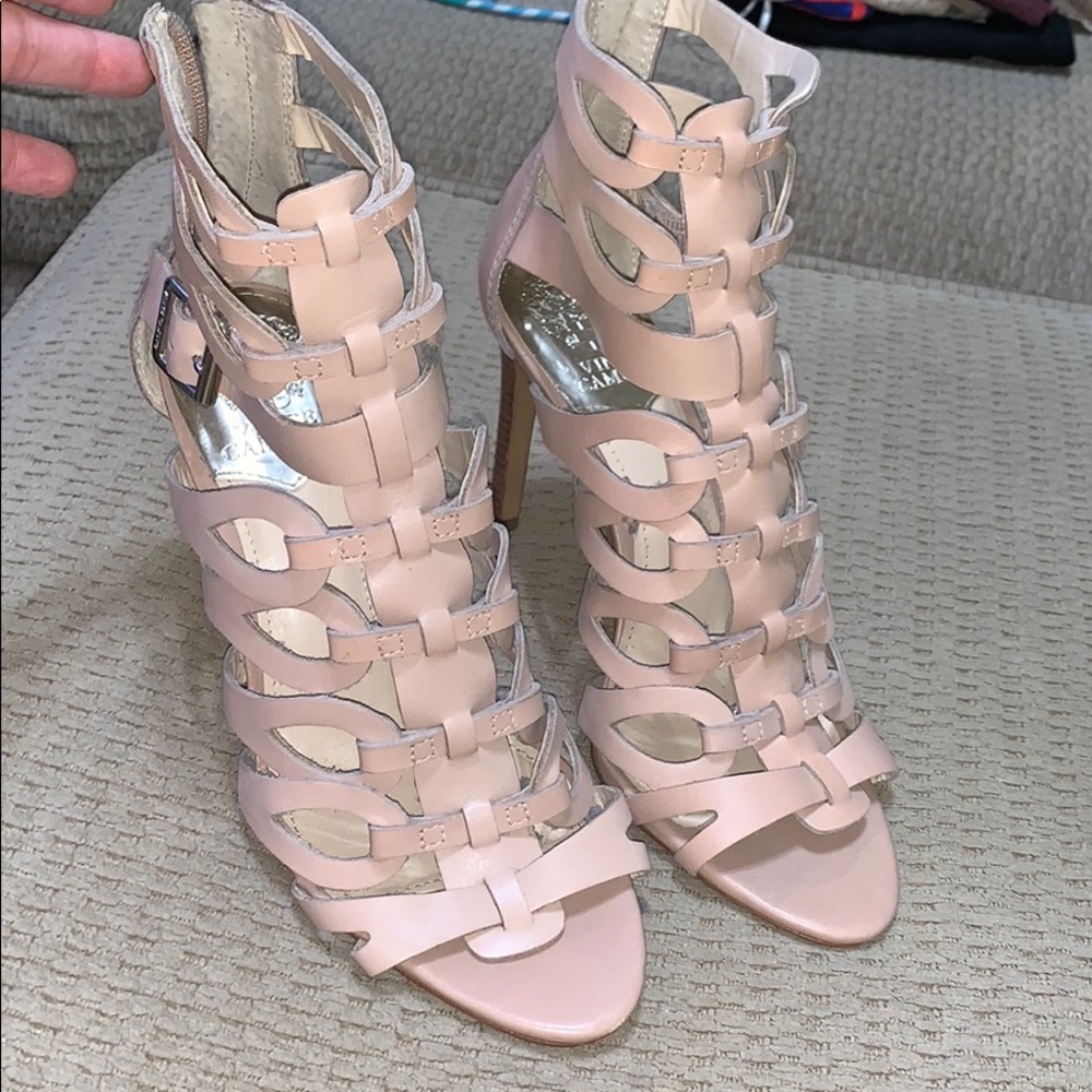 Nude Vince Camuto heels